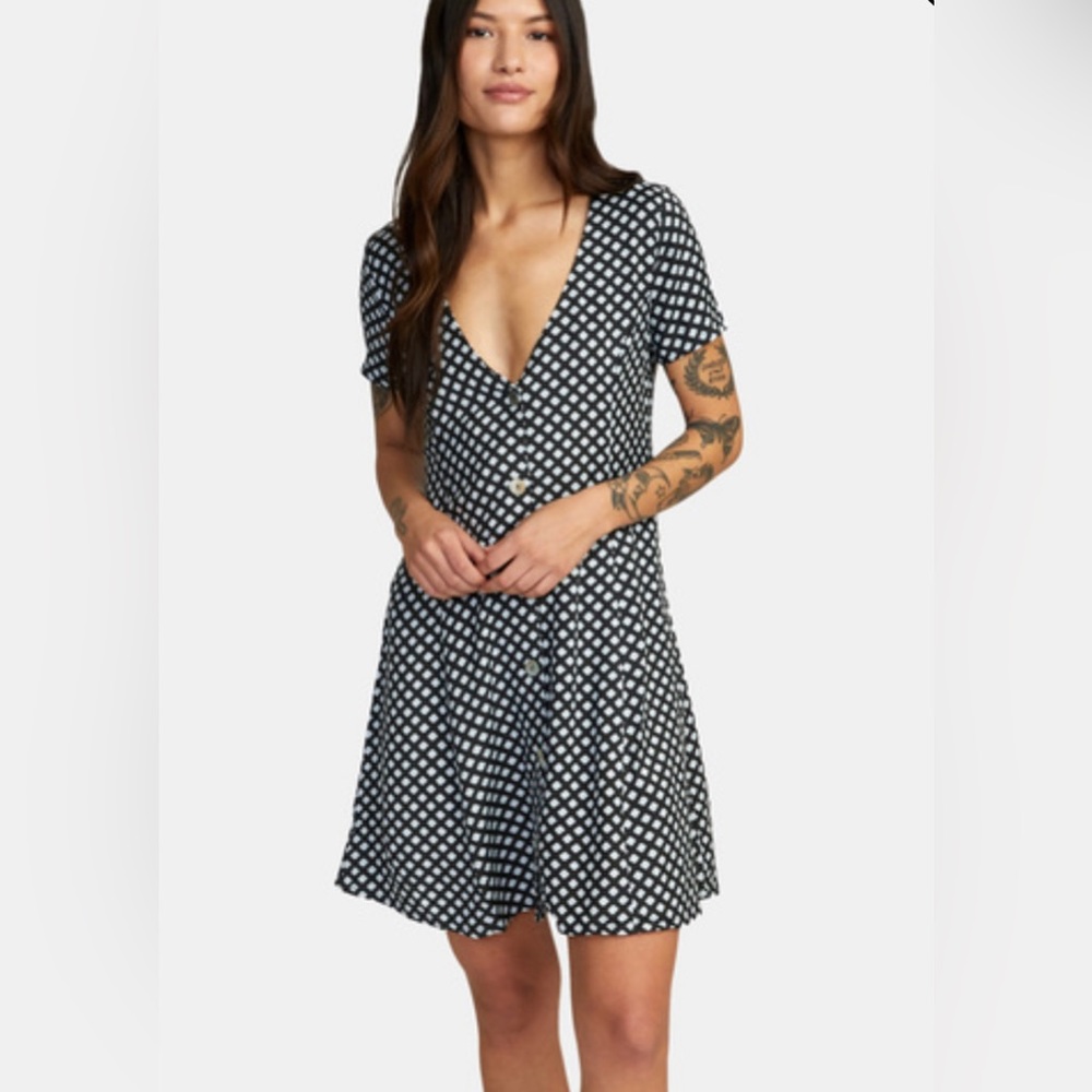 RVCA / 90’s style/ Y2K / Boho / Surfer / Cute summer Dress Size XS